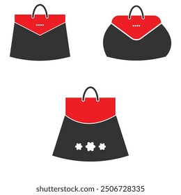 Online Shopping, Shopping Application Branding and Company Logo, Set of Shopping Bag Vector Logo Design, shoppings bag, shop logo, bag icon, shopping bag icon vector, online shop logo, clothing brand