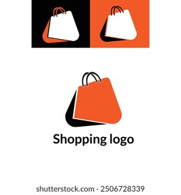 Compras en línea, Aplicación de compras Marca y logotipo de la empresa, Conjunto de diseño de logotipo de Vector de bolso de compras, bolso de compras, logotipo de la tienda, icono de bolso, Vector de icono de bolso de compras, logotipo de tienda en línea, marca de ropa