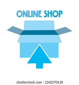 Online Shopping background