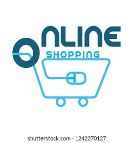 Online Shopping background
