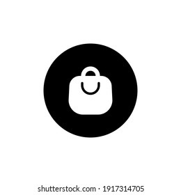 Online-Shopping-Tasche-Symbol Vektorgrafik