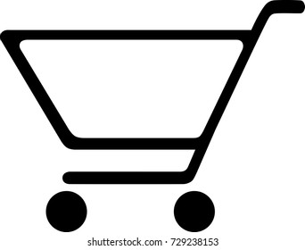 online shopping - shopping basket symbol
