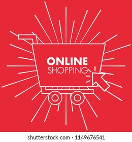 online shopping card