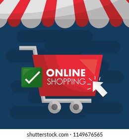 online shopping card