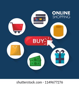 online shopping card