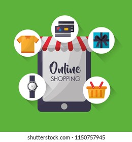 online shopping card