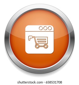 online shopping cart icon