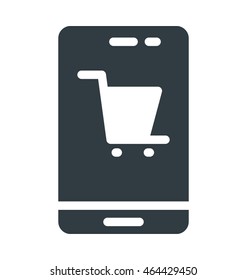 Online Shopping Colored Vector Icon