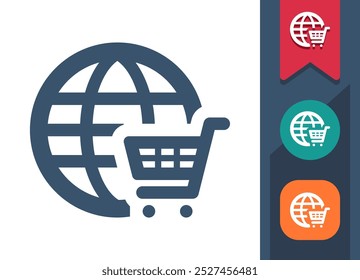 Online Shopping, Commerce Icon. Professional, pixel perfect icon. EPS 10 format.
