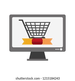 online shopping from computer