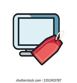 online shopping computer tag price