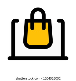 online shopping concept