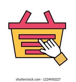 online shopping concept