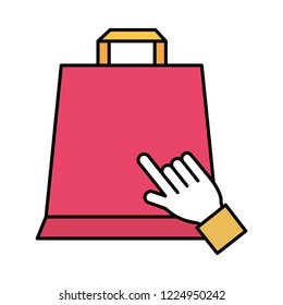 online shopping concept