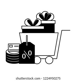 online shopping concept