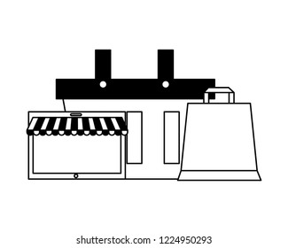 online shopping concept