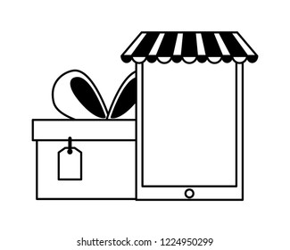 online shopping concept