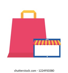 online shopping concept