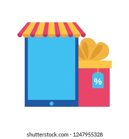 online shopping concept
