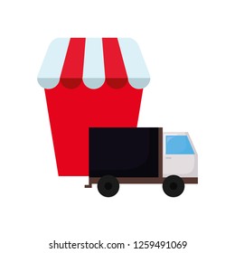 online shopping concept