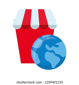online shopping concept