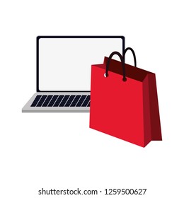 online shopping concept