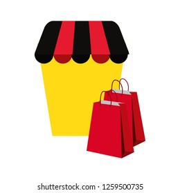 online shopping concept