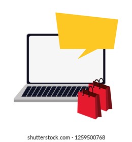 online shopping concept