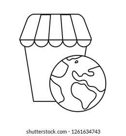 online shopping concept