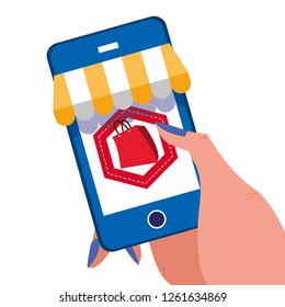 online shopping concept