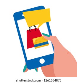 online shopping concept