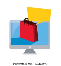 online shopping concept