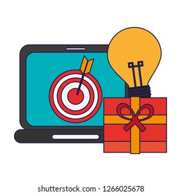 Online shopping concept