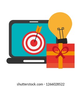 Online shopping concept