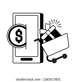 online shopping concept
