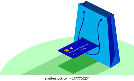 online shopping concept/ Credit card payment