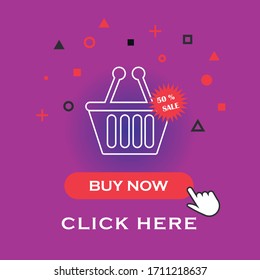 Online shopping concept. Fast respond. Online delivery . Cart icon. Vector illustration