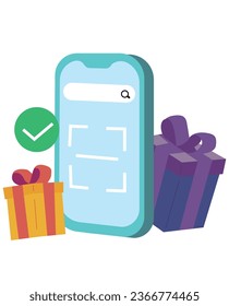 Online shopping concept set. E-commerce, customers are selling. Apps on mobile phones and computers. Isolated vector illustration in flat style