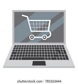online shopping concept vector illustration