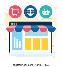 online shopping design