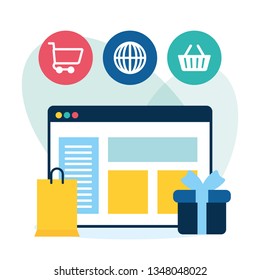 online shopping design