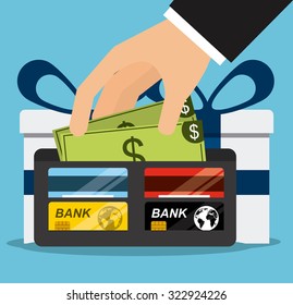 online shopping design, vector illustration eps10 graphic 