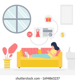 online shopping during covid-19 virus pandemic