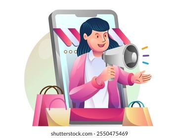 Online shopping e commerce concept illustrations. Modern flat design illustration of Data Analysis.