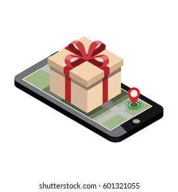 Online shopping and e-commerce concept