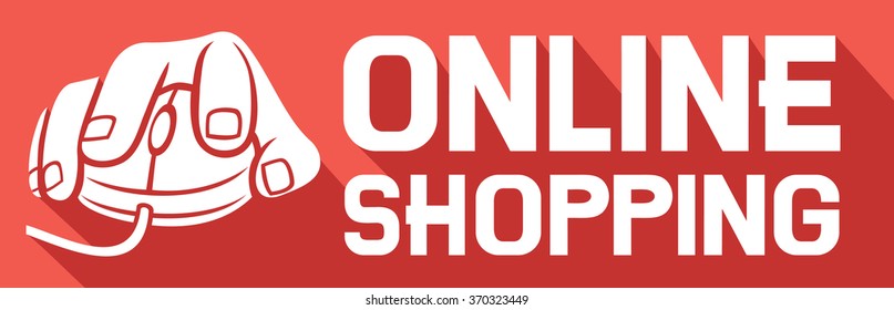 online shopping flat icon