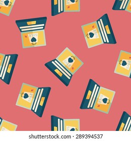 online shopping flat icon,eps10 seamless pattern background