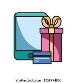 online shopping gift mobile bank card