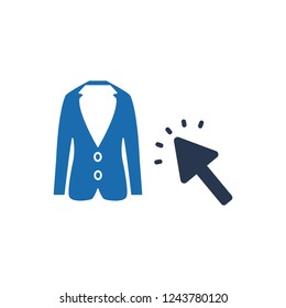 Online shopping icon