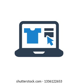 Online shopping Icon